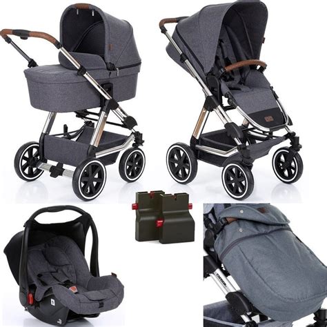 Detail kočíka ABC Design Viper 4 s hnedými akcentmi