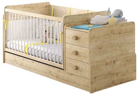 Moderná multifunkčná postieľka s prebaľovacím pultom