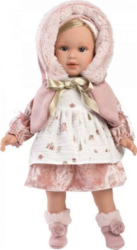 detail tváre bábiky Llorens s realistickými črtami