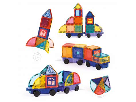 Magnetická stavebnica s autami