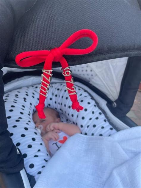 Personalizovaná mašlička na kočík