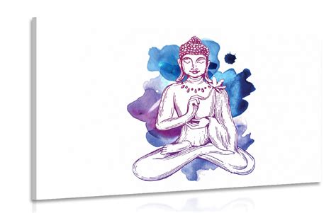 Ilustrácia Budhu počas askézy