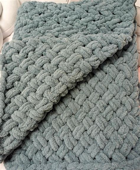 ručne pletená detská deka