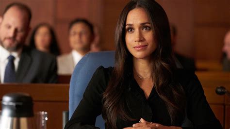 Meghan Markle ako Rachel Zane v seriáli Kravaťáci