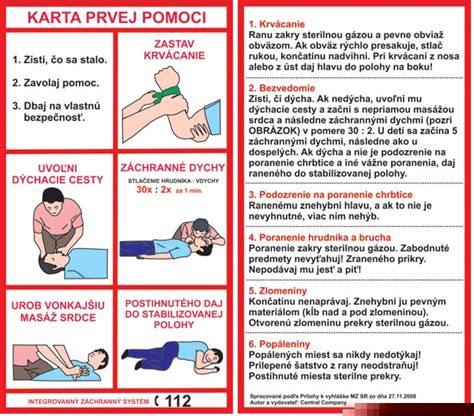 Schéma prvej pomoci pri zástave dychu u dojčaťa