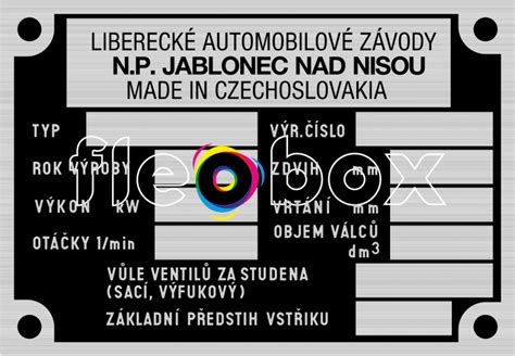 Štítok s homologáciou autosedačky