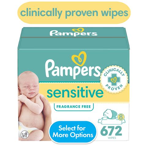 Obal vlhčených utierok Pampers Sensitive