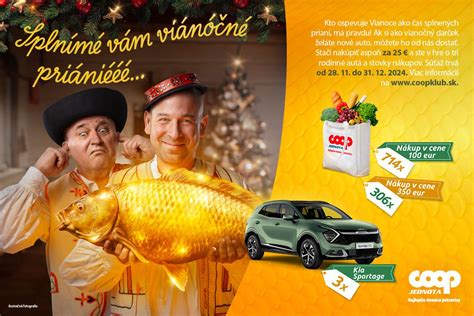 Reklamná kampaň COOP Jednota s bačom a honelníkom