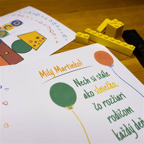 Detská pohľadnica s odtlačkom dlane