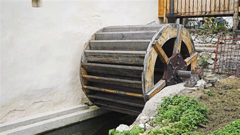 Ilustrácia stredovekého mlyna