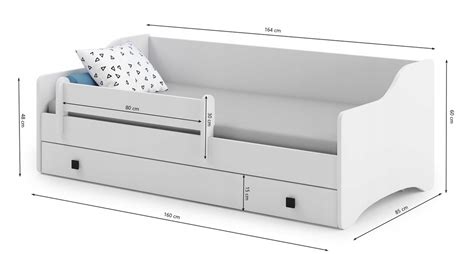 Detská posteľ s úložným priestorom