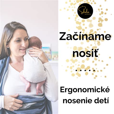 Porovnanie ergonomického a neergonomického nosenia