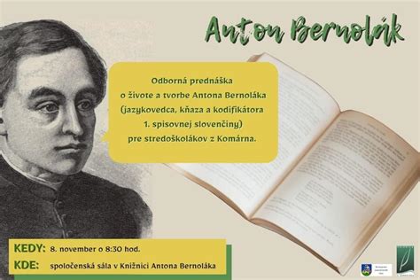 Portrét Antona Bernoláka