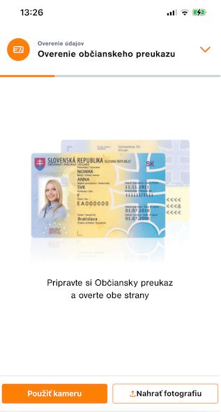 Ilustračná fotografia detského občianskeho preukazu