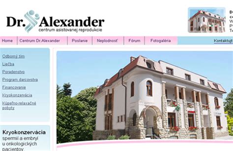 Nádherná budova Vily Dr. Alexander v Piešťanoch, kde sídli Centrum asistovanej reprodukcie Dr. Alexander.