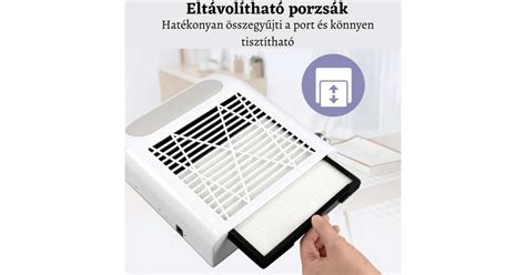 Manikérka pracujúca s odsávačkou prachu