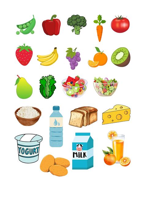 Ilustrácia znázorňujúca zdravé a nezdravé potraviny