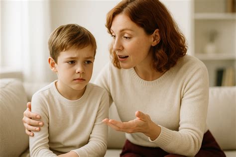 Rodič rozpráva s dieťaťom o jeho strachu