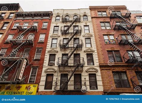 Old apartment building in New York City