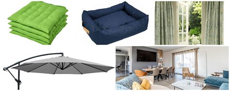 Detailný záber látky slnečníka s UV ochranou