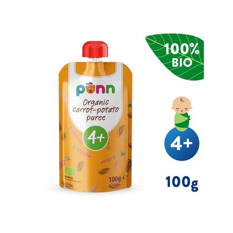 Detská lyžička s pyré z mrkvy