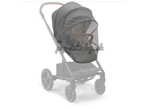 Ilustrácia príslušenstva ku kočíku: pláštenka, sieťka proti hmyzu, nánožník, taška