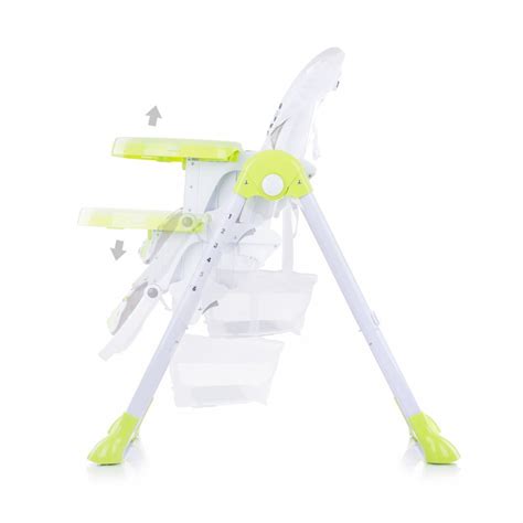 multifunkčná jedálenská stolička s rôznymi polohami