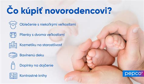 Zoznam potrieb pre novorodenca