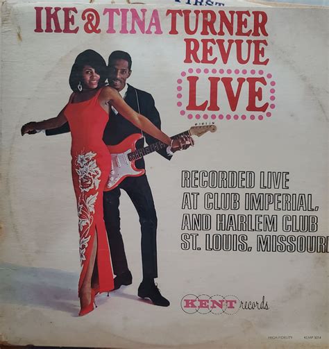 Ike & Tina Turner Revue na pódiu