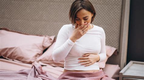 Ilustrácia rôznych skorých príznakov tehotenstva