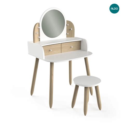 Detský toaletný stolík v tvare kufríka