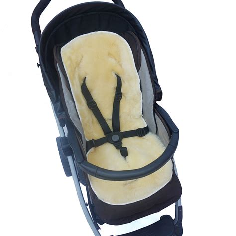 Ovčia kožušinová vložka do kočíka