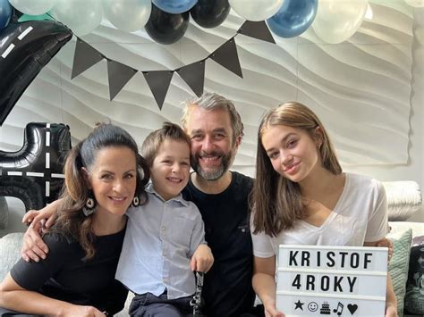 Vladimír Kobielsky s rodinou