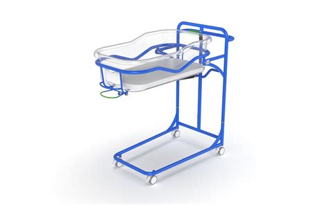 Otvorená vyhrievaná novorodenecká postieľka v nemocničnom prostredí