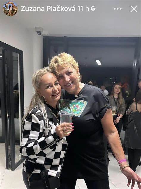 Mama a sestra Zuzany Plačkovej na oslave