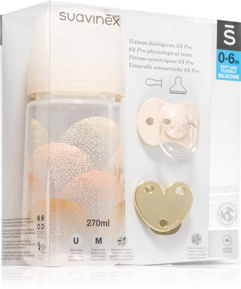 Detail ergonomického tvaru Suavinex fľaše pre ľahšie uchopenie