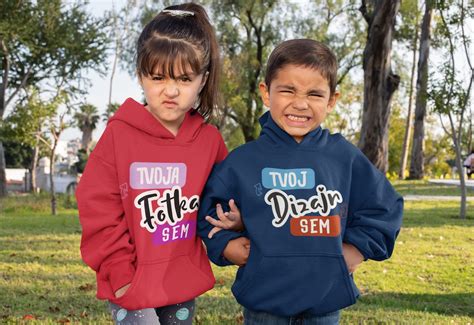 detská mikina s potlačou