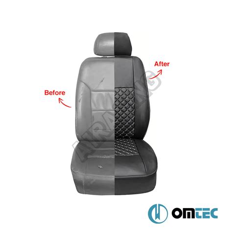 interiér automobilu s koženkovými poťahmi sedadiel