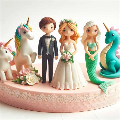 Marcipánové figúrky zvieratká na tortu