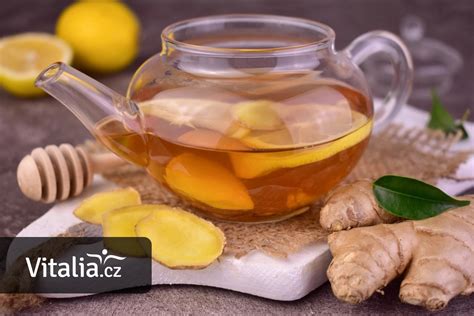 zázvorový čaj a ovocie