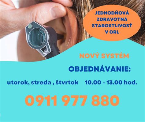 detská ORL prehliadka