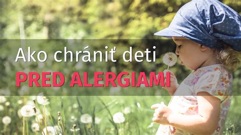Dieťa s alergiou