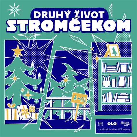 Ilustrácie novoročných stromčekov