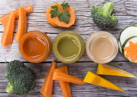 Ilustrácia rôznych druhov zeleniny vhodných pre prvé príkrmy