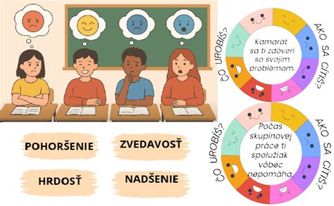 Ilustrácia dieťaťa s autizmom v školskom prostredí