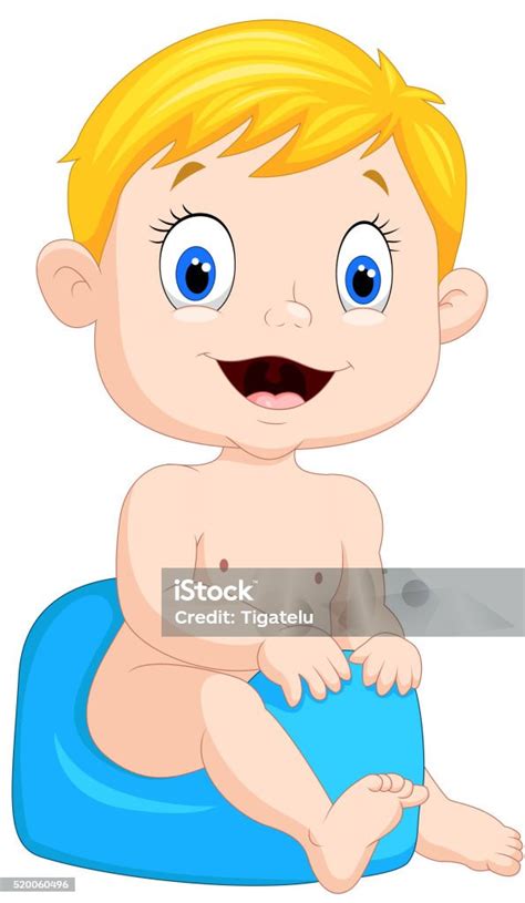 Dieťa s výrazom nepohodlia na nočníku