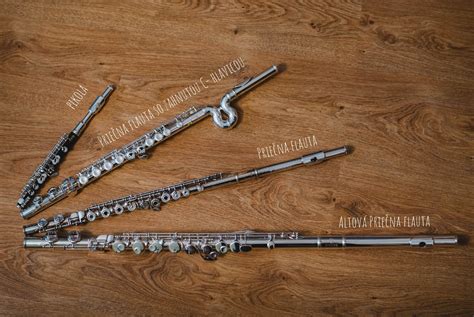 Detail priečnej flauty