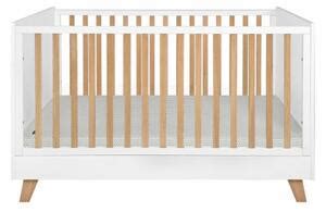 Detská postieľka v bielej farbe