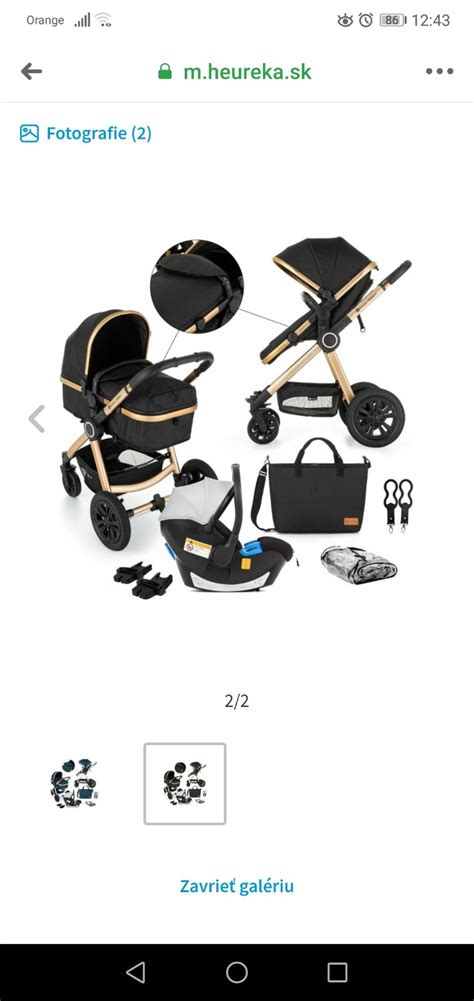 ilustrácia rodiny s kombinovaným kočíkom