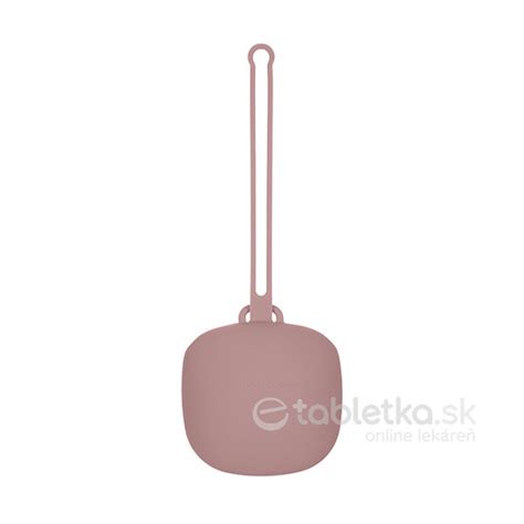 Obal na cumlík Canpol Babies pripevnený na kočík